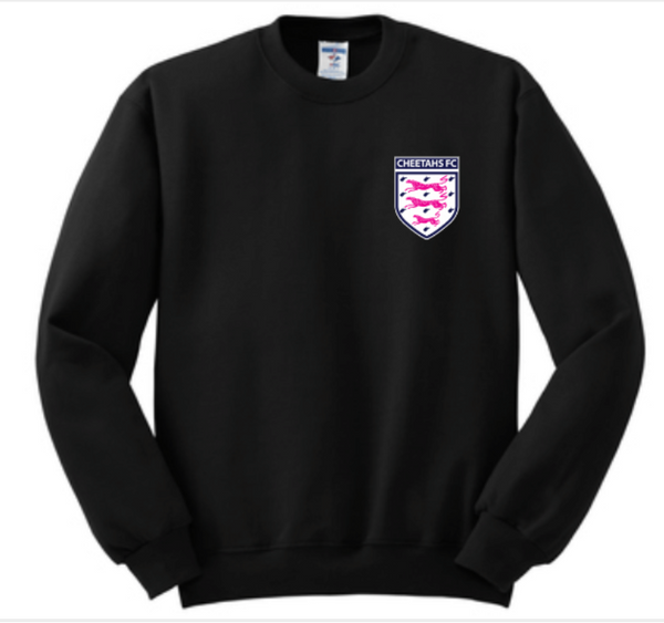 562M- Jerzees® - NuBlend® Crewneck Sweatshirt_Cheetahs