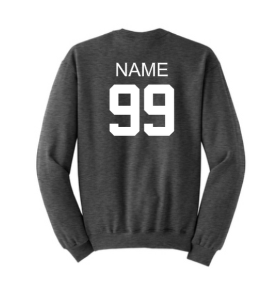 562M- Jerzees® - NuBlend® Crewneck Sweatshirt_Cheetahs