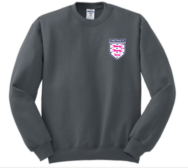 562M- Jerzees® - NuBlend® Crewneck Sweatshirt_Cheetahs