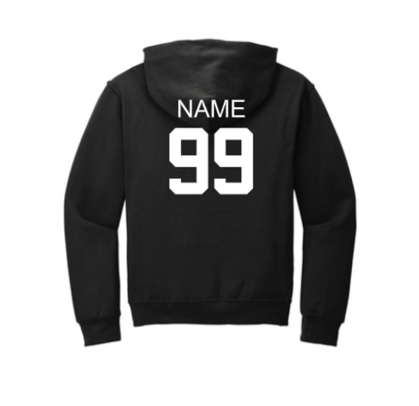 996M -Jerzees® - NuBlend® Pullover Hooded Sweatshirt-Cheetah