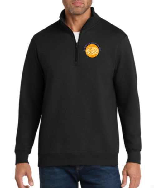 MCN Port & Co® Fan Favorite® Fleece 1/4-Zip Pullover Sweatshirt PC850Q