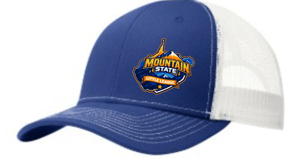 Port Authority® Snapback Trucker Cap  C402  Mountain State Little League