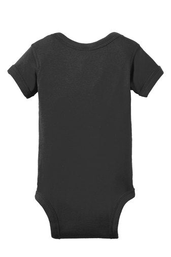 RS4400 -Rabbit Skins™ Infant Short Sleeve Baby Rib Bodysuit-GTSC