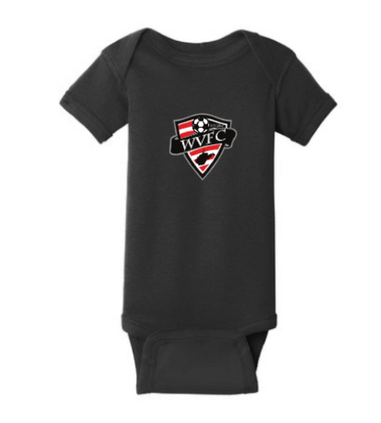 RS4400 -Rabbit Skins™ Infant Short Sleeve Baby Rib Bodysuit-WVFC