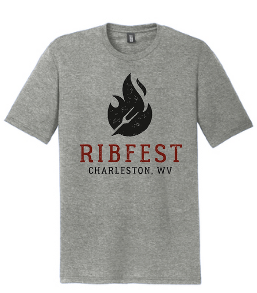 Ribfest TShirt _Large Flame Logo