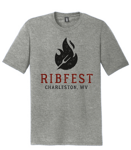 Ribfest TShirt _Large Flame Logo