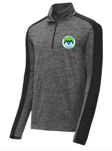 YST397_Sport-Tek® PosiCharge® Electric Heather Colorblock 1/4-Zip Pullover-Youth-USLA