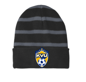 STC31 -Sport-Tek® Striped Beanie with Solid Band- KVU