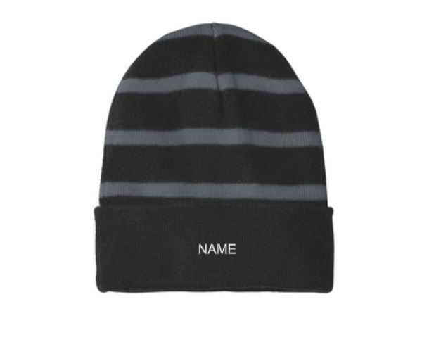 STC31 -Sport-Tek® Striped Beanie with Solid Band- KVU