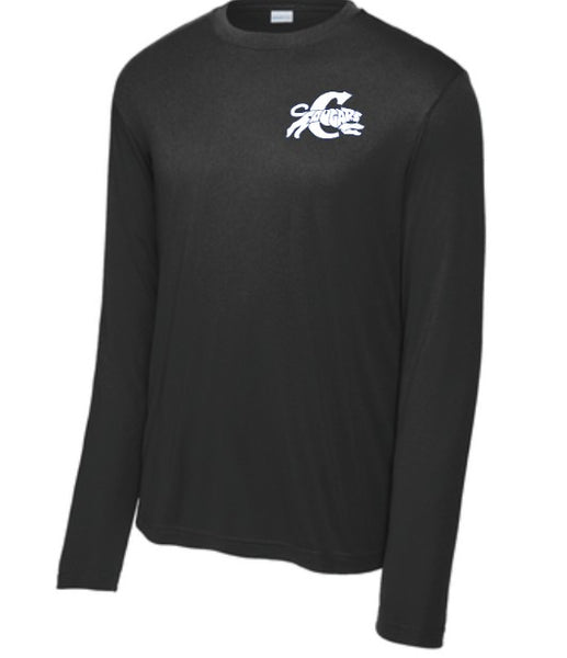 Chas Cougars L/S DriFit Training top  ST350LS