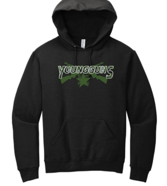 Jerzees® NuBlend® Pullover Hooded Sweatshirt  996  YoungGuns Boys Logo