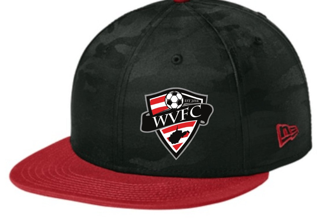 WVFC Premier Red Camo Flat Bill Hat – Quantum Custom Threads