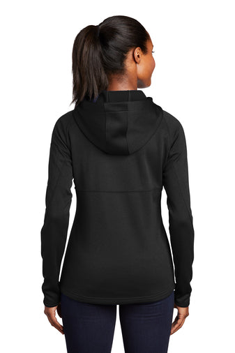 Sport-Tek® Ladies Tech Fleece Full-Zip Hooded Jacket