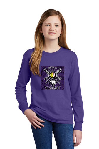 Port & Company® Youth Long Sleeve Core Cotton Tee