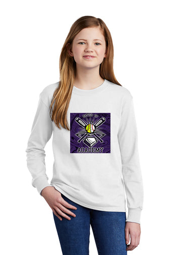 Port & Company® Youth Long Sleeve Core Cotton Tee