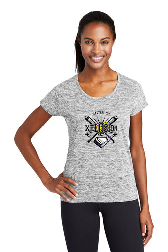 Sport-Tek® Ladies PosiCharge® Electric Heather Sporty Tee