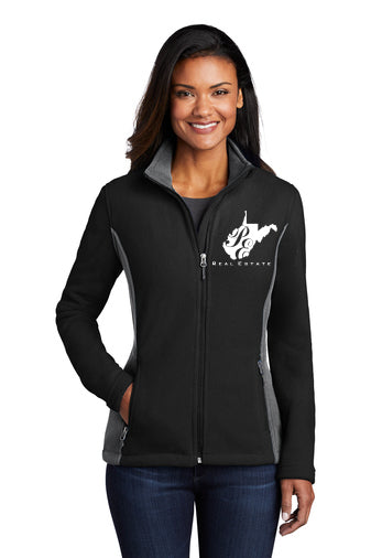 Port Authority® Ladies Colorblock Value Fleece Jacket