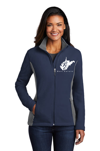 Port Authority® Ladies Colorblock Value Fleece Jacket