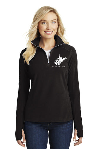 Port Authority® Ladies Microfleece 1/2-Zip Pullover