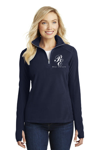 Port Authority® Ladies Microfleece 1/2-Zip Pullover