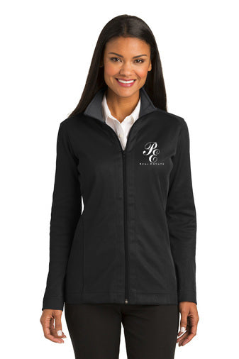 Port Authority® Ladies Vertical Texture Full-Zip Jacket