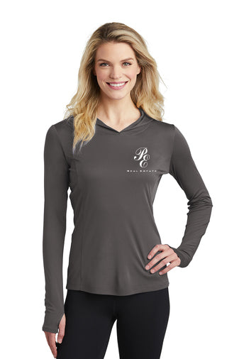 Sport-Tek ® Ladies PosiCharge ® Competitor ™ Hooded Pullover