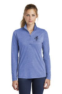 Sport-Tek ® Ladies PosiCharge ® Tri-Blend Wicking 1/4-Zip Pullover