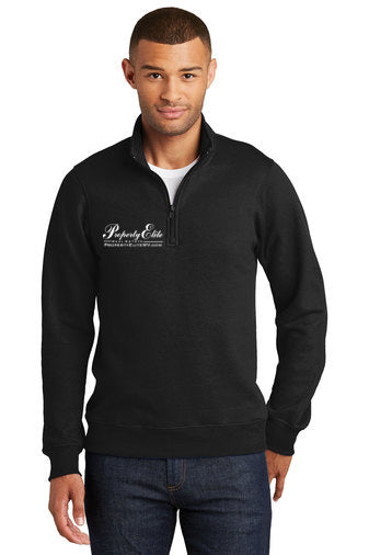 Port & Company® Fan Favorite™ Fleece 1/4-Zip Pullover Sweatshirt