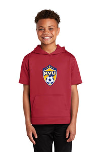 Youth Fleece Short Sleeve Hooded Pullover
