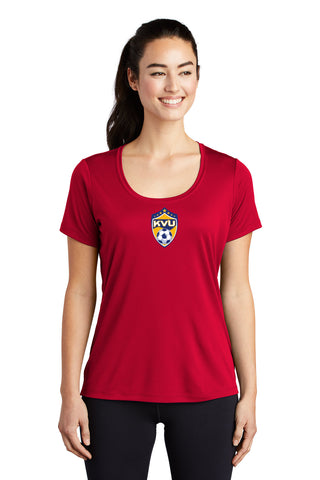 Sport-Tek ® Ladies Posi-UV ® Pro Scoop Neck Tee
