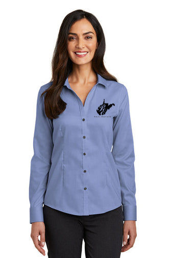 Red House® Ladies Pinpoint Oxford Non-Iron Shirt