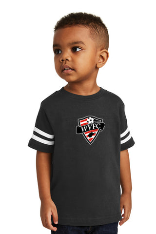 Rabbit Skins ™ Toddler Football Fine Jersey Tee