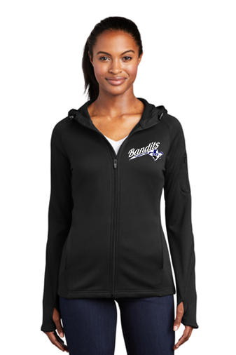 Sport-Tek® Ladies Tech Fleece Full-Zip Hooded Jacket