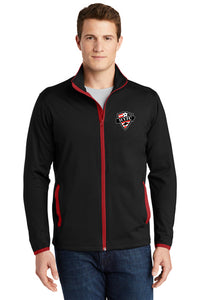 Sport-Tek® Sport-Wick® Stretch Contrast Full-Zip Jacket