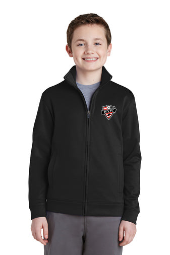 Sport-Tek® Youth Sport-Wick® Fleece Full-Zip Jacket