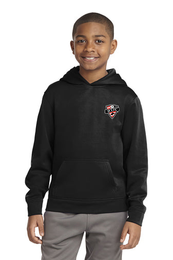 Sport-Tek® Youth Sport-Wick® Fleece Hooded Pullover
