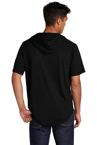 Sport-Tek ® PosiCharge ® Tri-Blend Wicking Short Sleeve Hoodie